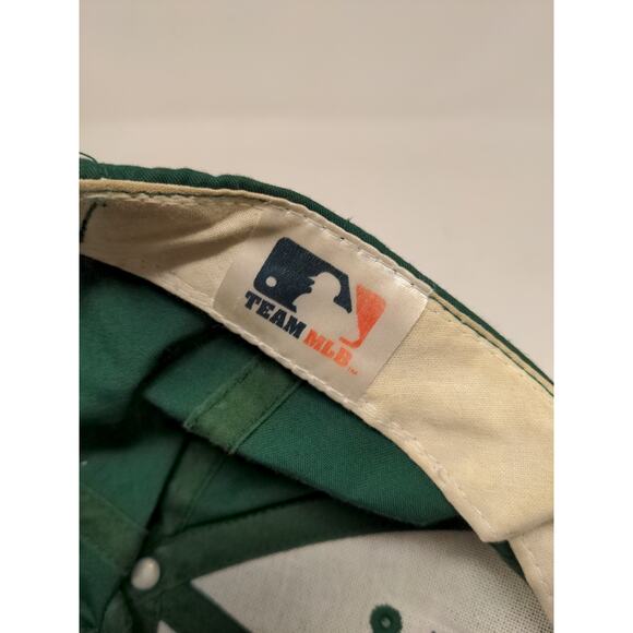 Team MLB Tampa Bay Rays Strapback Hat Outdoor Cap Size S/M Green Embroidered - Picture 10 of 11